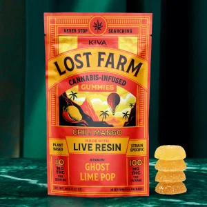 10mg Chili Mango x Ghost Lime Pop Live Resin Gummies