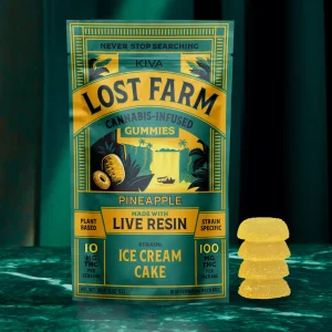 10mg Pineapple x Ice Cream Cake Live Resin Gummies